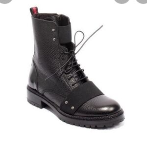 LAURA bellariva leather combat boots